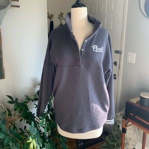 PINK Charcoal Sweatshirt